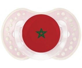 Drapeau Maroc Sucette LOVI Dynamic Retro-rose-tendre classique