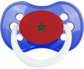 Drapeau Maroc : Sucette Anatomique personnalisée