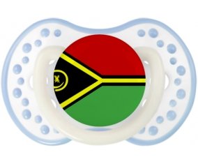 Drapeau Vanuatu Sucete LOVI Dynamic Blanc-cyan classique