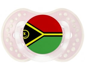 Drapeau Vanuatu Sucete LOVI Dynamic Retro-rose-tendre classique