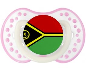 Drapeau Vanuatu Sucete LOVI Dynamic Blanc-rose phosphorescente