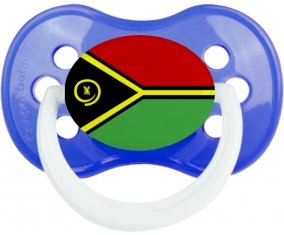 Drapeau Vanuatu : Sucette Anatomique personnalisée