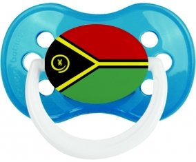 Drapeau Vanuatu Sucete Anatomique Cyan classique