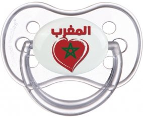 Maroc en arabe + cœur Sucete Anatomique Transparente classique