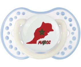 Maroc maps Tétine LOVI Dynamic Blanc-cyan classique