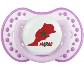 Maroc maps Tétine LOVI Dynamic Blanc-mauve classique