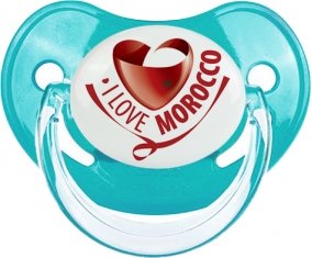 I Love Morocco : Sucette Physiologique personnalisée