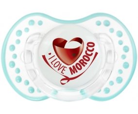 I Love Morocco Tétine LOVI Dynamic Retro-blanc-lagon classique