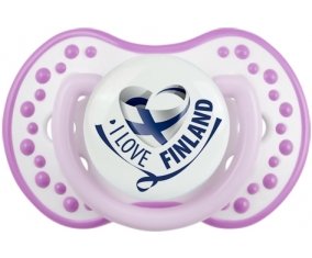 I Love Finland Sucete LOVI Dynamic Blanc-mauve classique