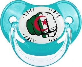 Drapeau Algérie Coup de poing : Sucette Physiologique personnalisée