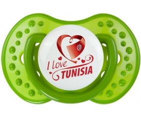 I love Tunisia design 1 : Sucette LOVI Dynamic personnalisée