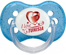 I love Tunisia design 1 : Sucette Cerise personnalisée