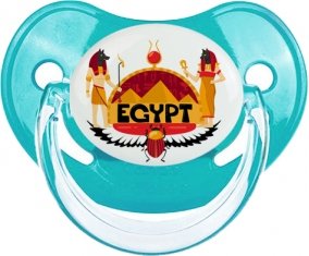 Égypte ancienne Sucette Physiologique Bleue classique