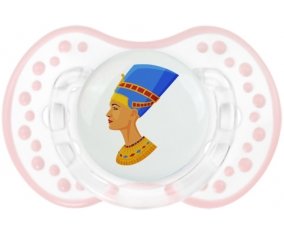 Néfertiti Sucette LOVI Dynamic Retro-blanc-rose-tendre classique