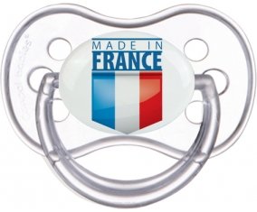 Made in France design 2 Sucette Anatomique Transparente classique