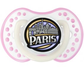 Ville de Paris design 2 Sucete LOVI Dynamic Blanc-rose phosphorescente