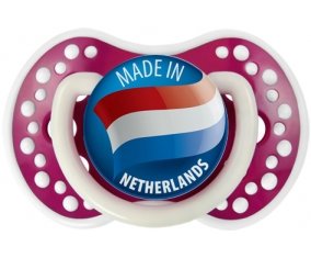 Made in NETHERLANDS Fuchsia phosphorescente