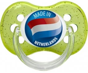 Made in NETHERLANDS Vert à paillette