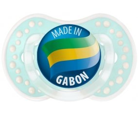 Made in GABON Retro-turquoise-lagon classique