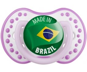 Made in BRAZIL Blanc-mauve classique