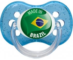 Made in BRAZIL Bleu à paillette