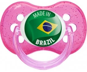 Made in BRAZIL Rose à paillette