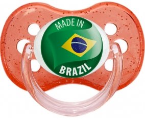 Made in BRAZIL Rouge à paillette