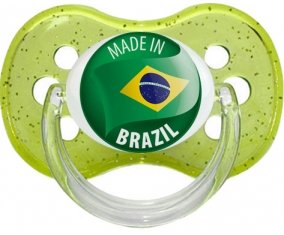 Made in BRAZIL Vert à paillette