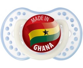 Made in GHANA Blanc-cyan classique