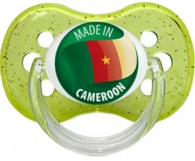 Made in CAMEROON Vert à paillette