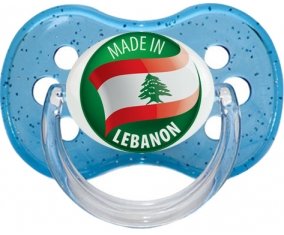 Made in LEBANON Bleu à paillette