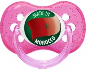 Made in MOROCCO Rose à paillette