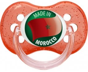 Made in MOROCCO Rouge à paillette