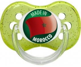 Made in MOROCCO Vert à paillette