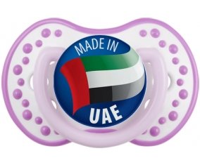 Made in UAE Blanc-mauve classique