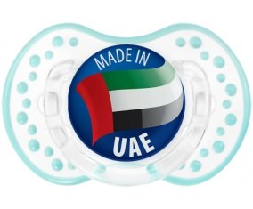 Made in UAE Retro-blanc-lagon classique