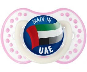 Made in UAE Blanc-rose phosphorescente