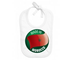 Made in MOROCCO : Bavoir bébé