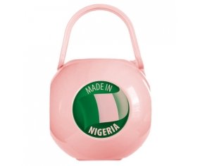 Boîte à tétine Made in NIGERIA de couleur Rose