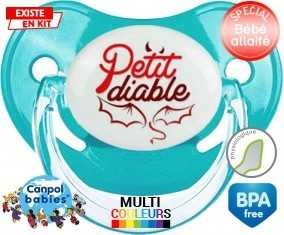 Petit diable : Tétine Physiologique personnalisée