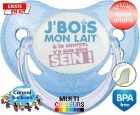 Je bois mon lait à la source style2: Sucette Physiologique-su7.fr