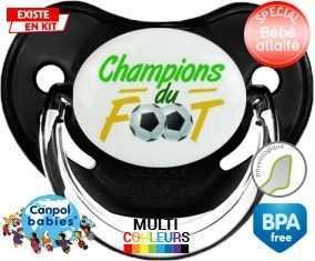 Champion du foot: Sucette Physiologique personnalisée - su7.fr