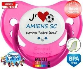 J'aime amiens sc + prénom: Sucette Physiologique-su7.fr