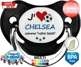 J'aime chelsea + prénom: Sucette Physiologique-su7.fr