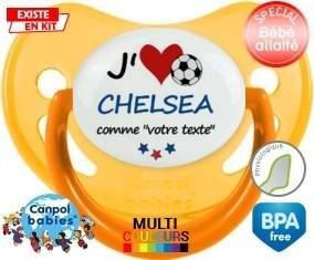 J'aime chelsea + prénom: Sucette Physiologique-su7.fr