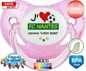 J'aime fc nantes + prénom: Sucette Physiologique-su7.fr