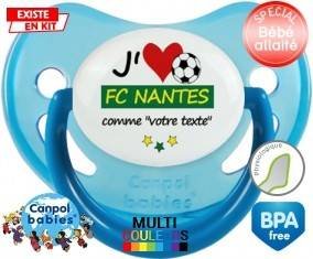 J'aime fc nantes + prénom: Sucette Physiologique-su7.fr