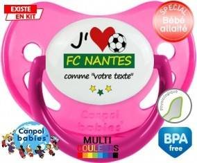 J'aime fc nantes + prénom: Sucette Physiologique-su7.fr