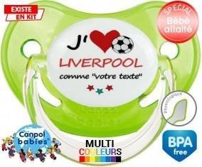 J'aime liverpool + prénom: Sucette Physiologique-su7.fr