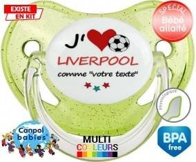 J'aime liverpool + prénom: Sucette Physiologique-su7.fr